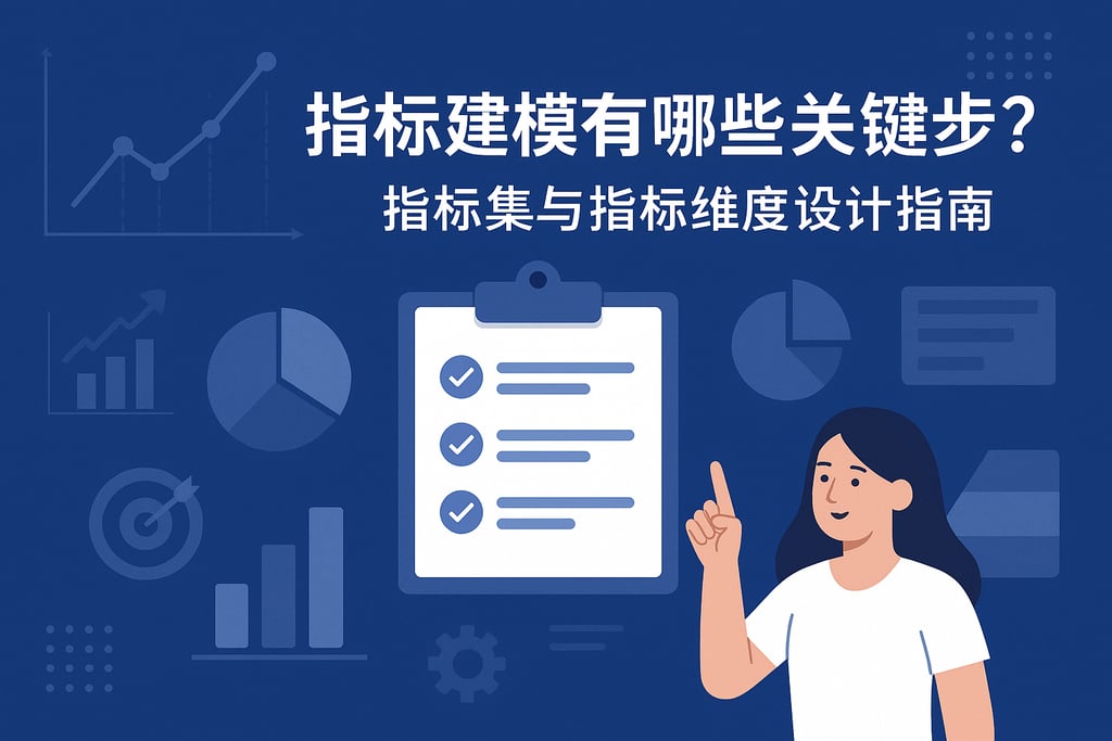 指标建模有哪些关键步骤？指标集与指标维度设计指南