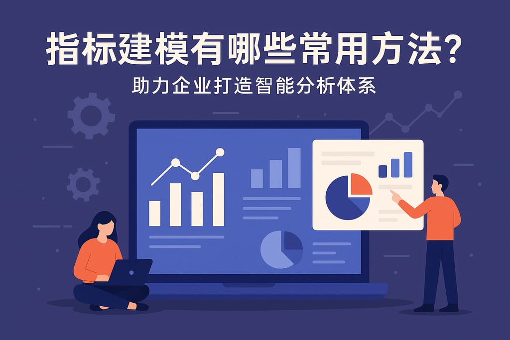 指标建模有哪些常用方法？助力企业打造智能分析体系