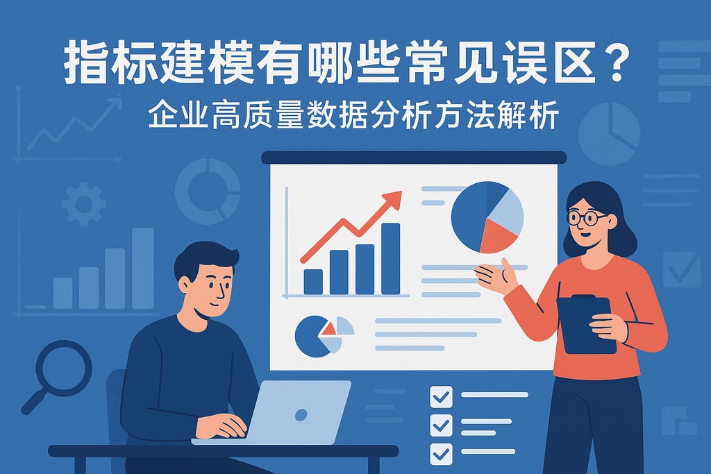 指标建模有哪些常见误区？企业高质量数据分析方法解析