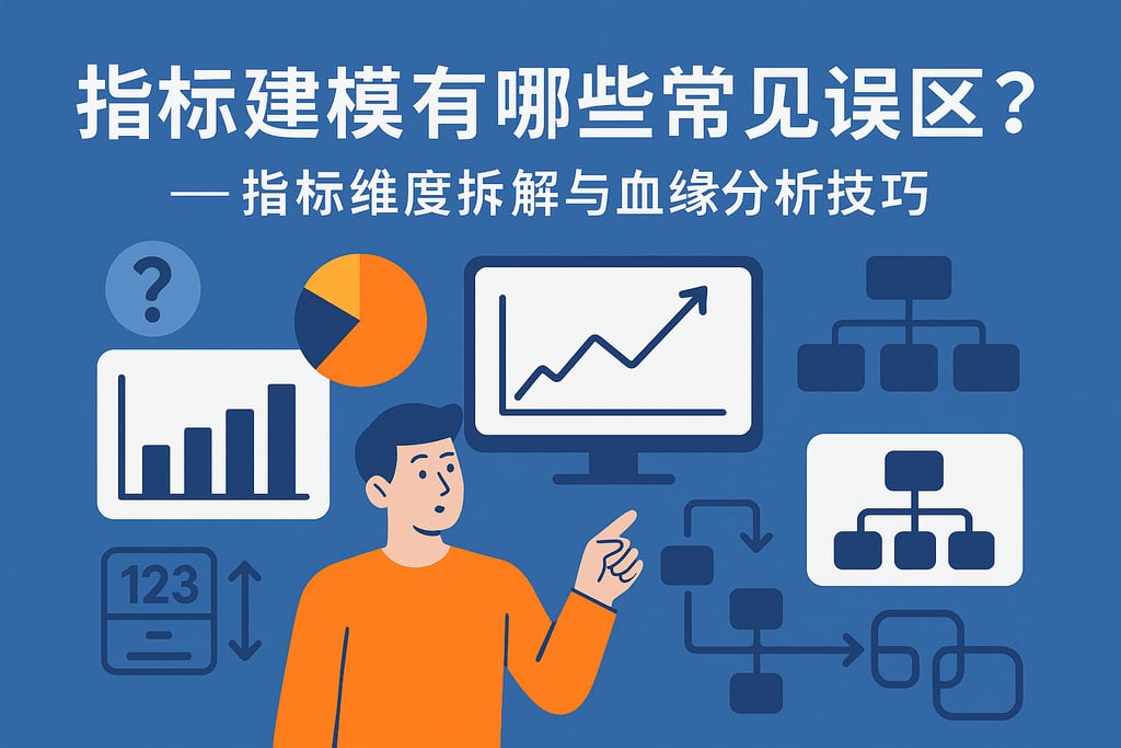 指标建模有哪些常见误区？指标维度拆解与血缘分析技巧