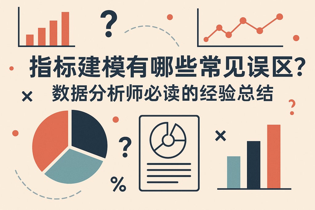 指标建模有哪些常见误区？数据分析师必读的经验总结