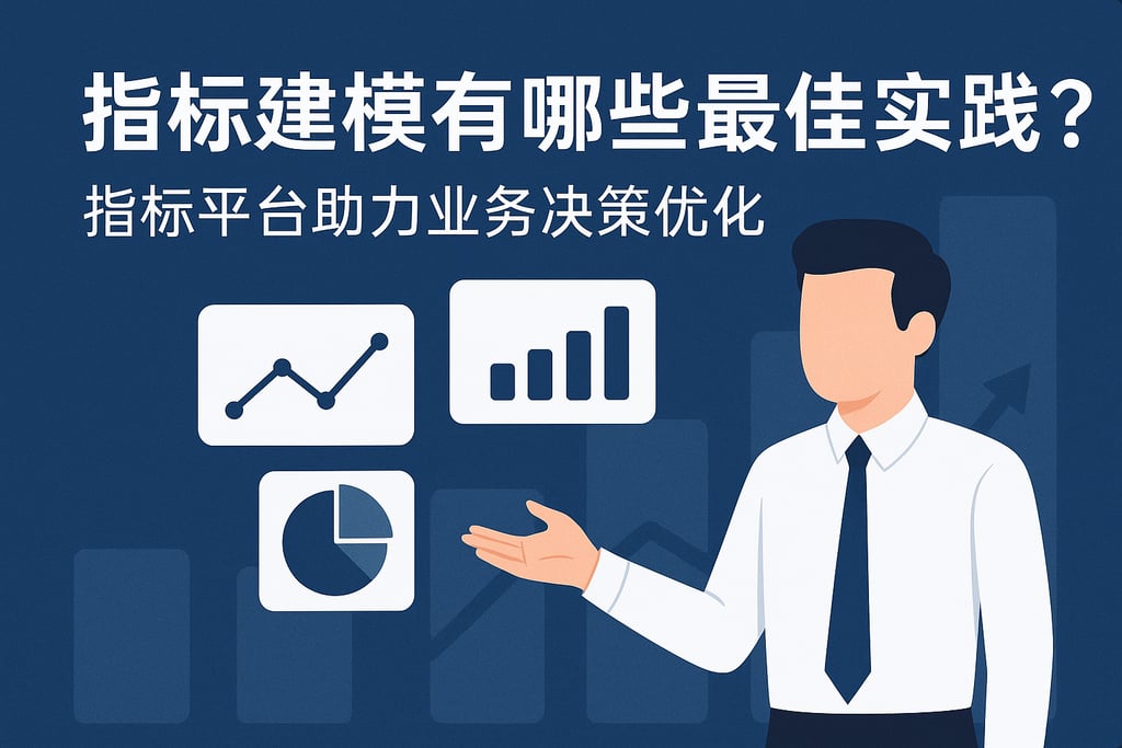 指标建模有哪些最佳实践？指标平台助力业务决策优化