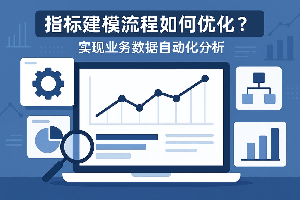 指标建模流程如何优化？实现业务数据自动化分析