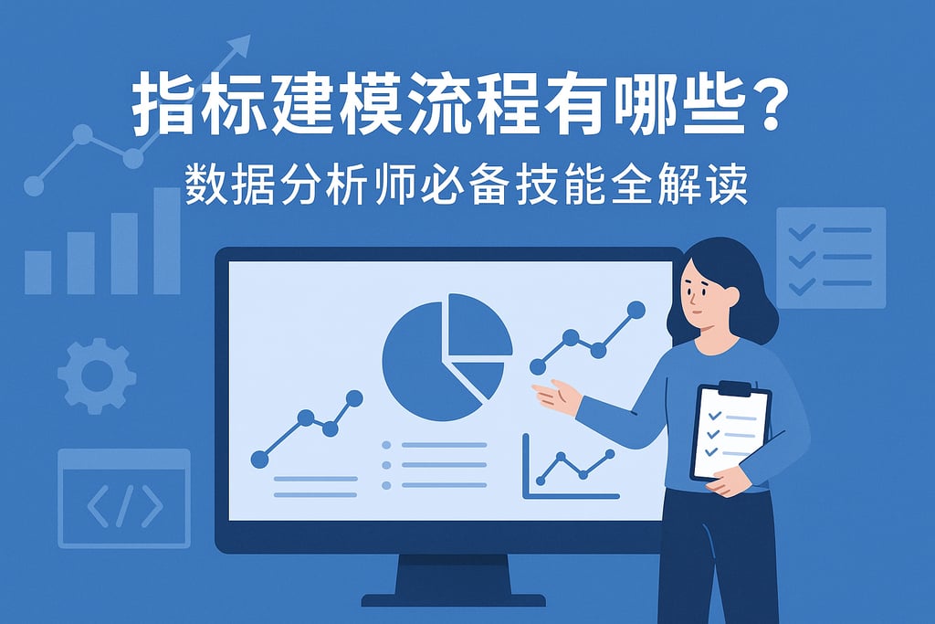 指标建模流程有哪些？数据分析师必备技能全解读