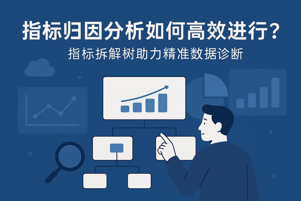 指标归因分析如何高效进行？指标拆解树助力精准数据诊断