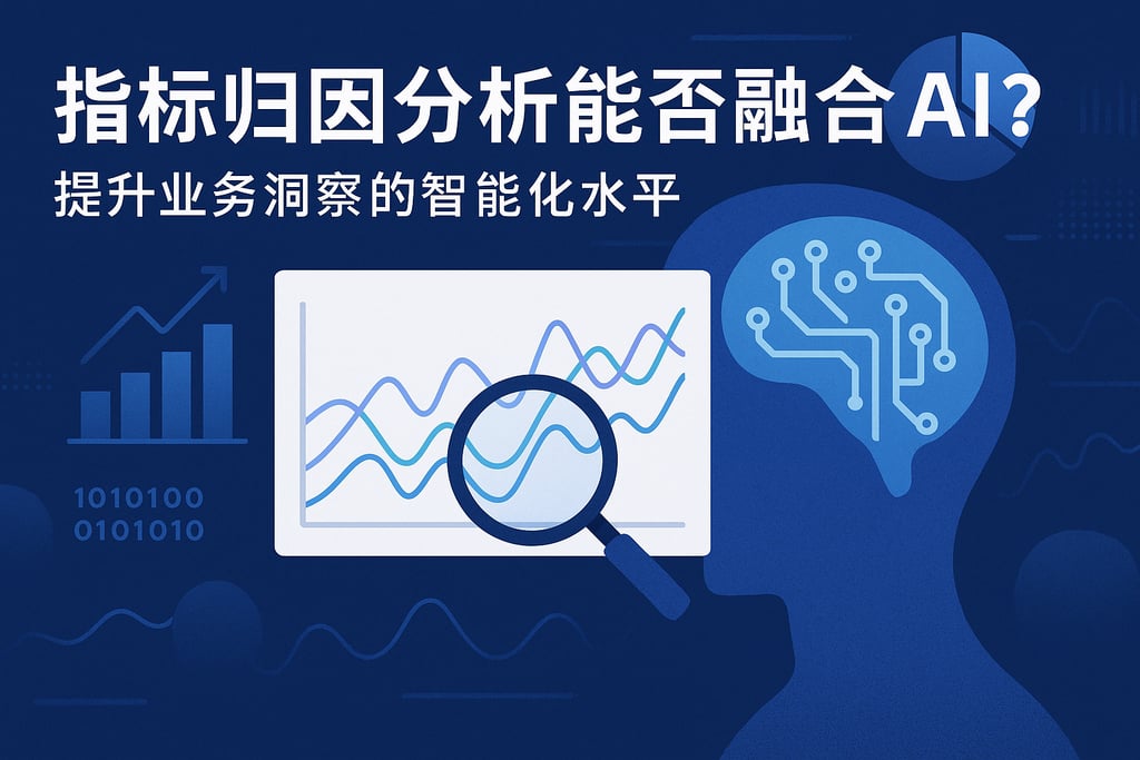 指标归因分析能否融合AI？提升业务洞察的智能化水平