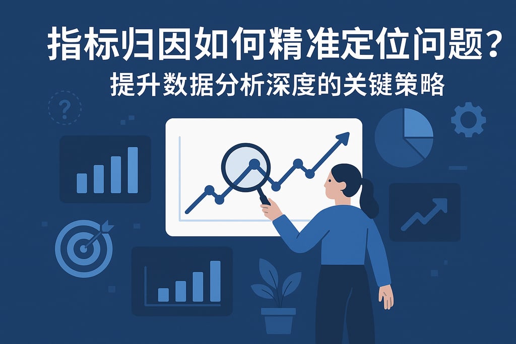 指标归因如何精准定位问题？提升数据分析深度的关键策略