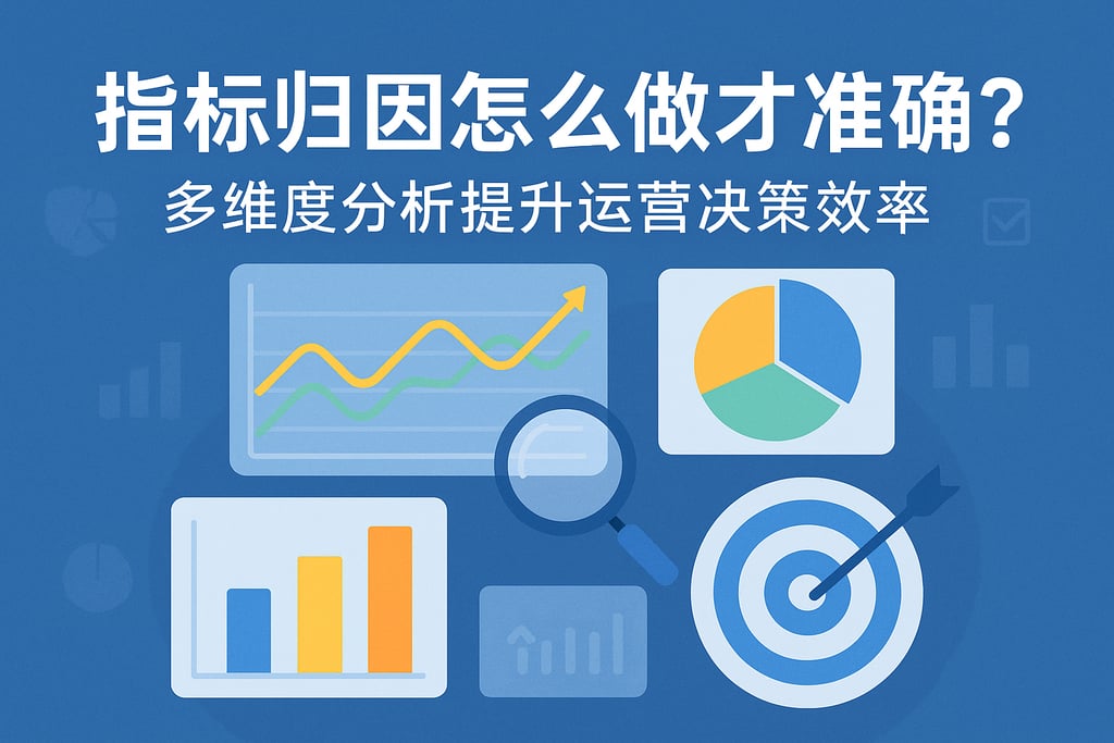 指标归因怎么做才准确？多维度分析提升运营决策效率