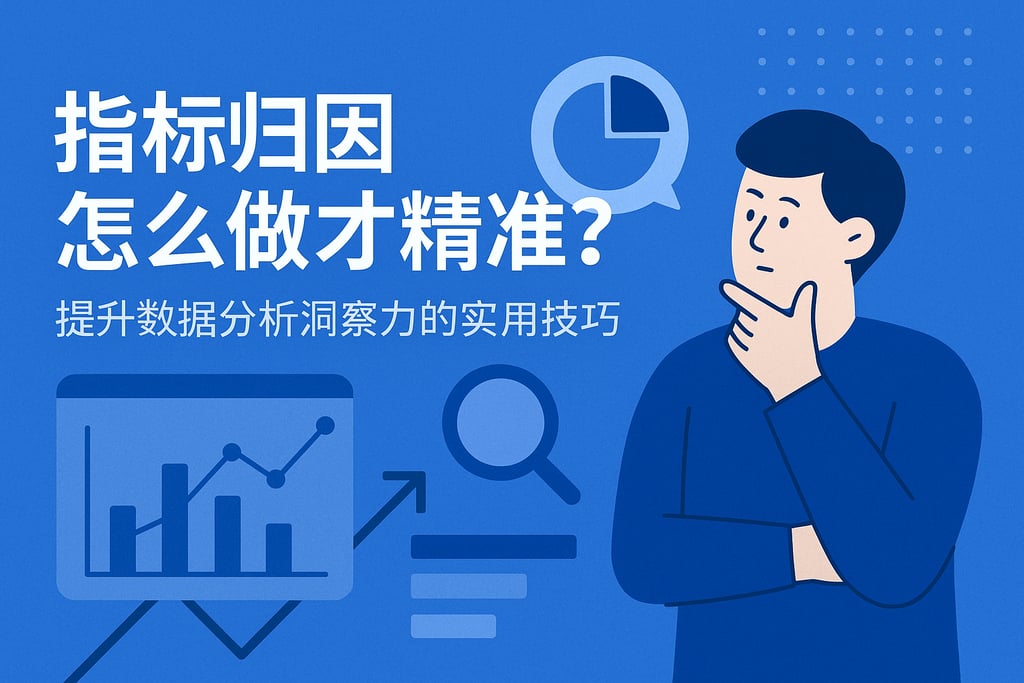 指标归因怎么做才精准？提升数据分析洞察力的实用技巧
