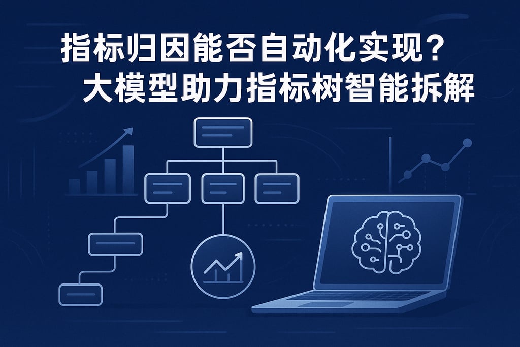指标归因能否自动化实现？大模型助力指标树智能拆解