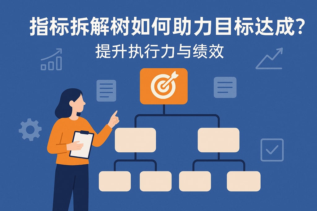 指标拆解树如何助力目标达成？提升执行力与绩效