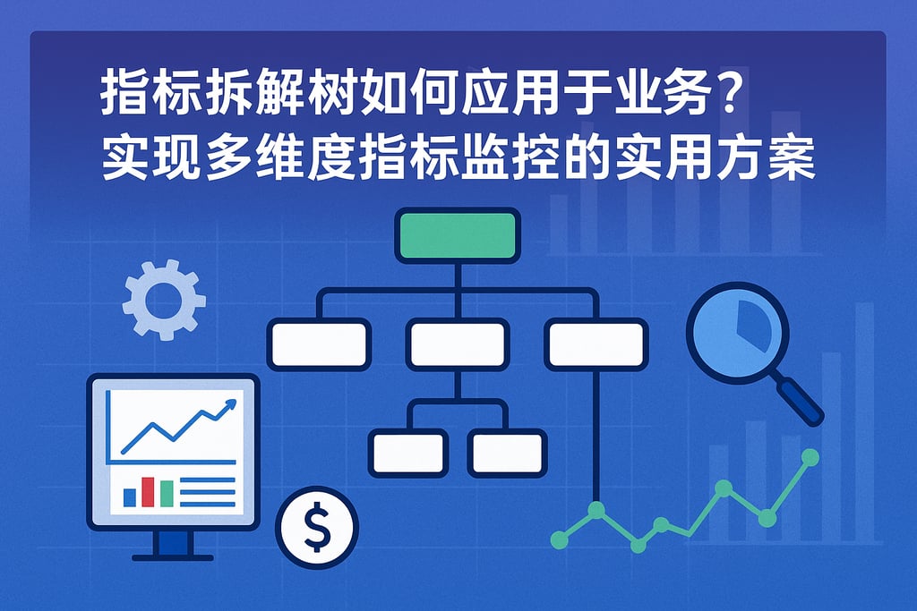 指标拆解树如何应用于业务？实现多维度指标监控的实用方案