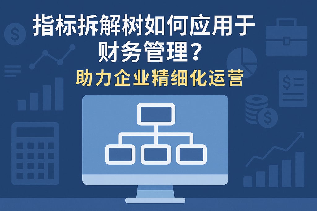 指标拆解树如何应用于财务管理？助力企业精细化运营