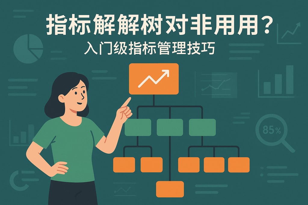指标拆解树对非技术人员有用吗？入门级指标管理技巧