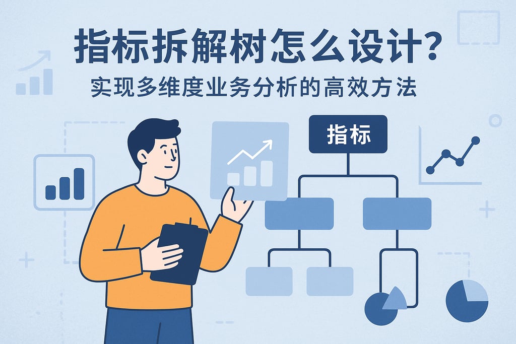 指标拆解树怎么设计？实现多维度业务分析的高效方法