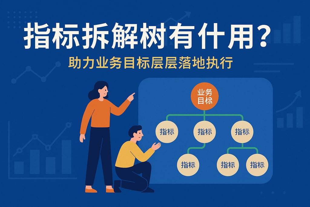 指标拆解树有什么用？助力业务目标层层落地执行
