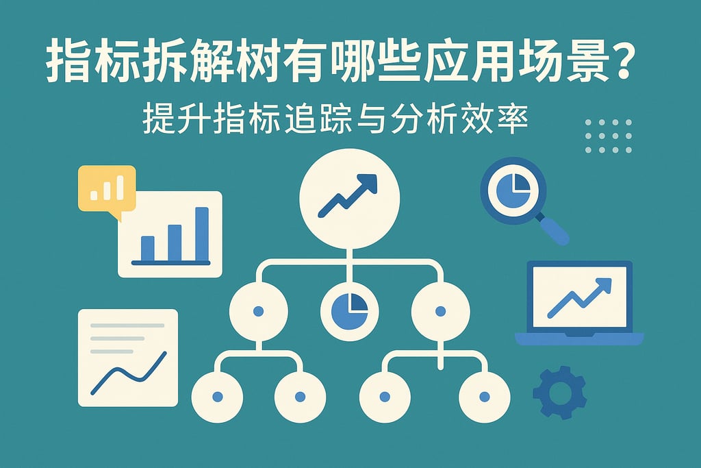 指标拆解树有哪些应用场景？提升指标追踪与分析效率