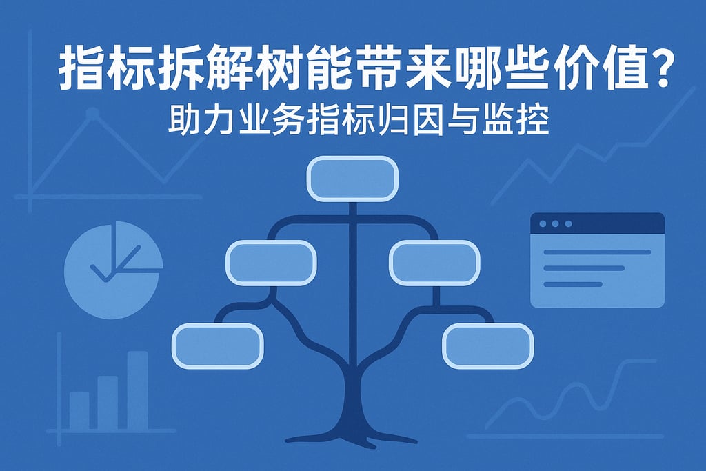 指标拆解树能带来哪些价值？助力业务指标归因与监控