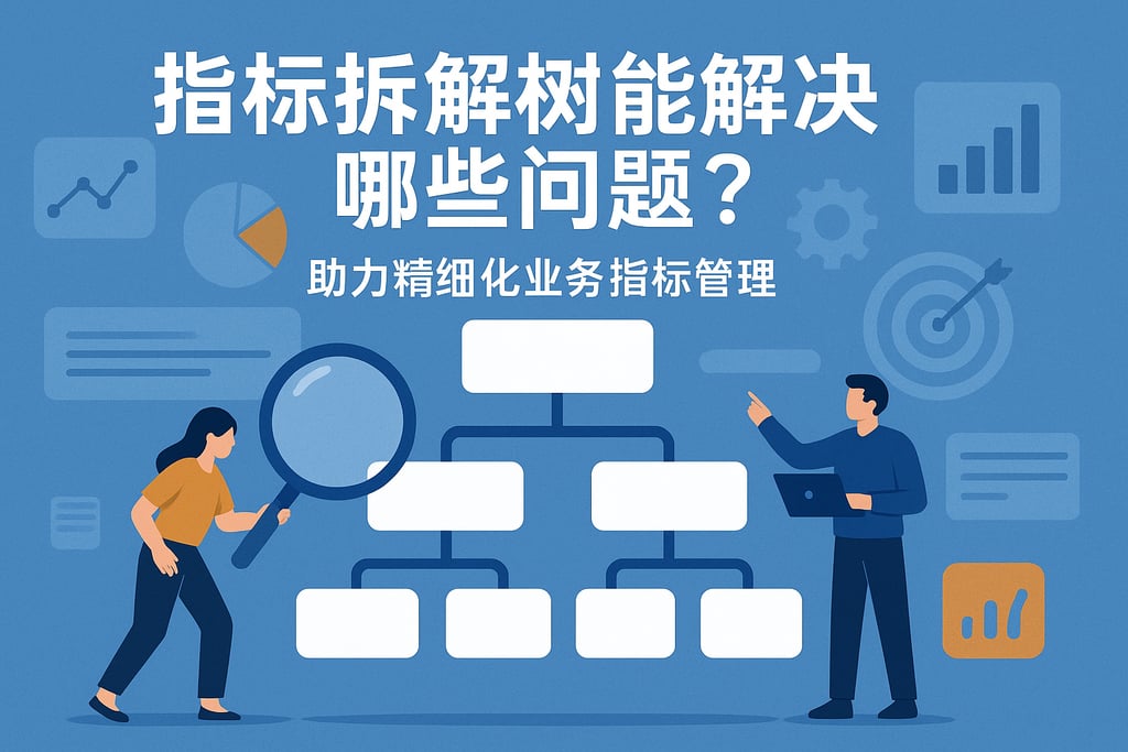 指标拆解树能解决哪些问题？助力精细化业务指标管理