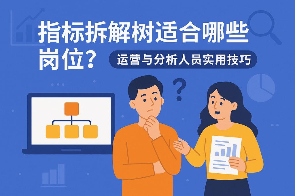 指标拆解树适合哪些岗位？运营与分析人员实用技巧