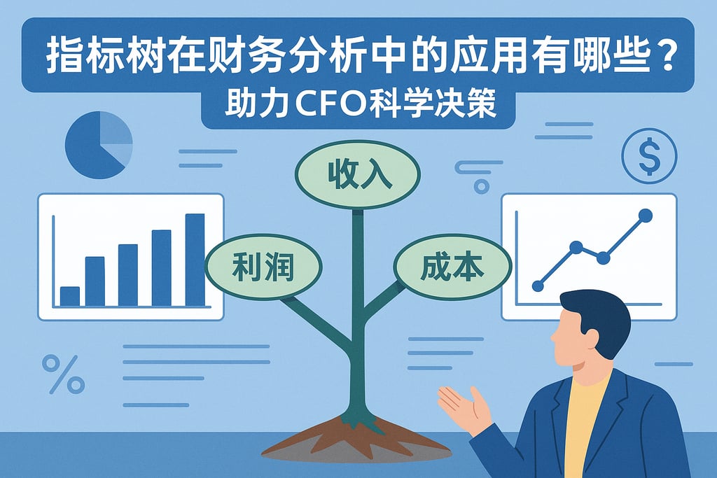 指标树在财务分析中的应用有哪些？助力CFO科学决策