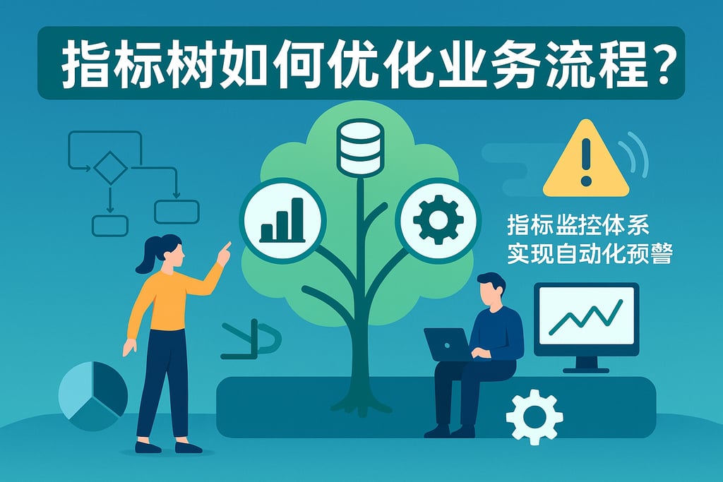 指标树如何优化业务流程？指标监控体系实现自动化预警