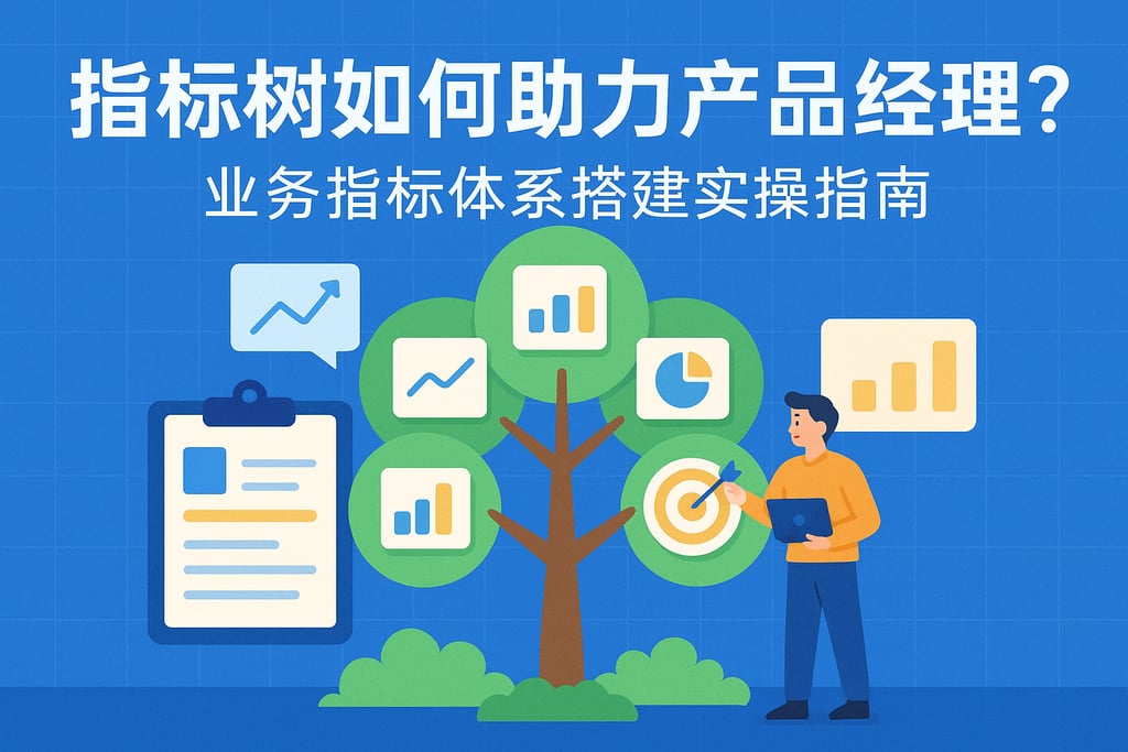 指标树如何助力产品经理？业务指标体系搭建实操指南