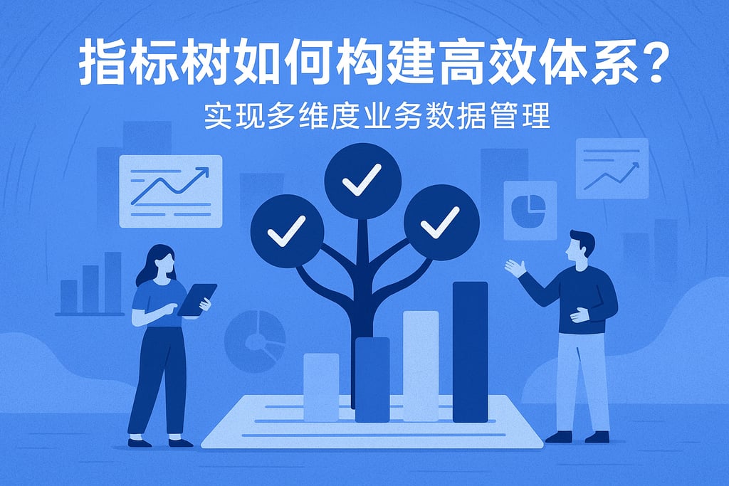 指标树如何构建高效体系？实现多维度业务数据管理