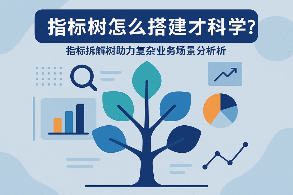 指标树怎么搭建才科学？指标拆解树助力复杂业务场景分析