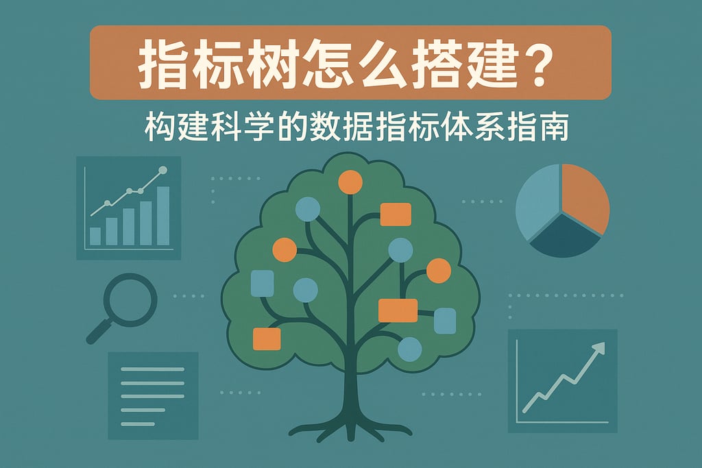 指标树怎么搭建？构建科学的数据指标体系指南