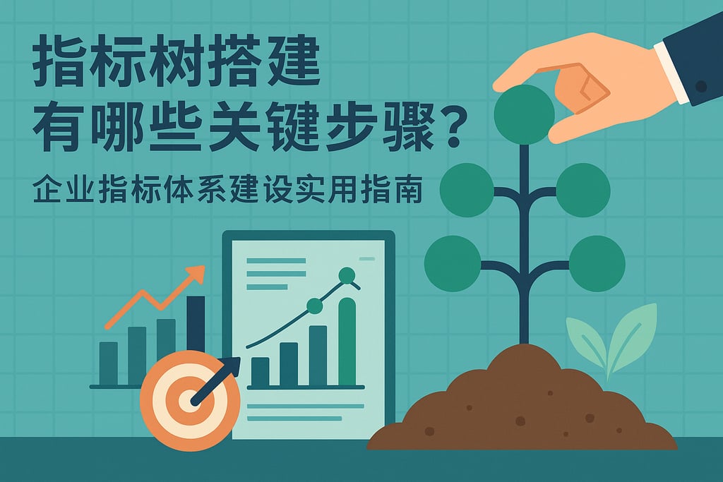 指标树搭建有哪些关键步骤？企业指标体系建设实用指南