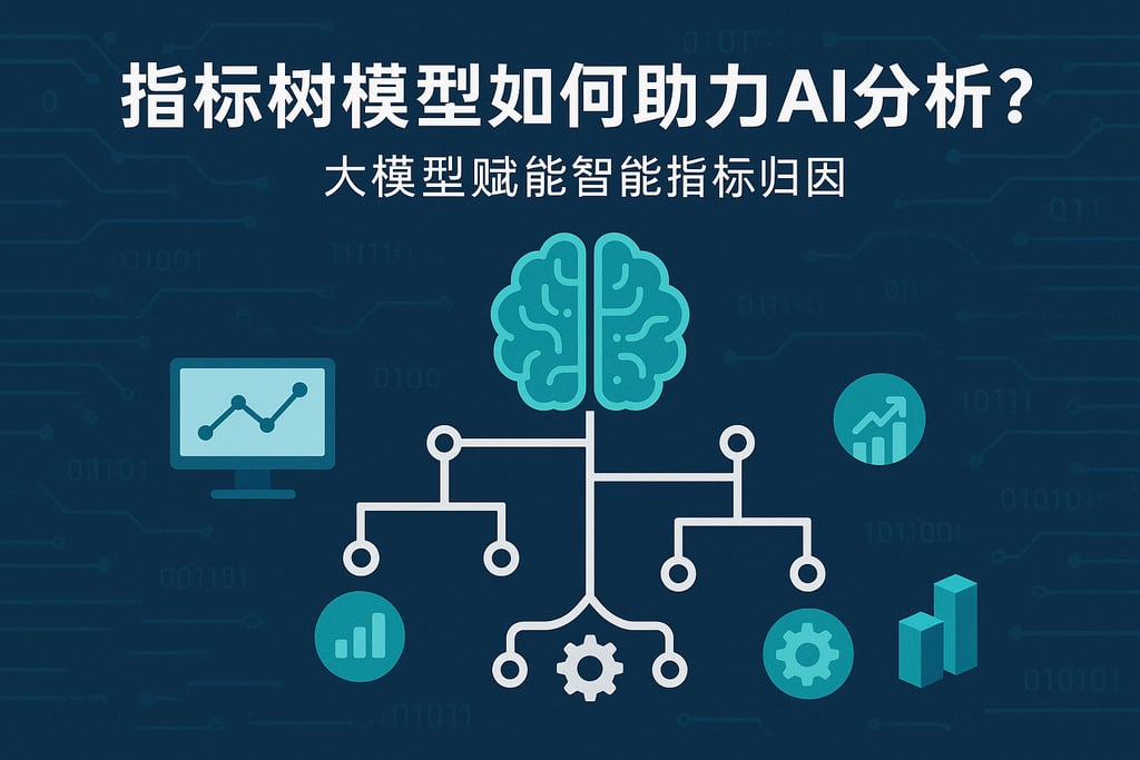 指标树模型如何助力AI分析？大模型赋能智能指标归因