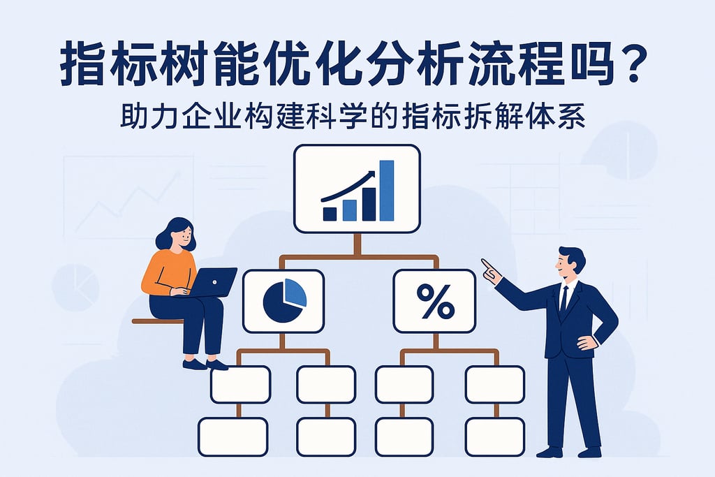 指标树能优化分析流程吗？助力企业构建科学的指标拆解体系