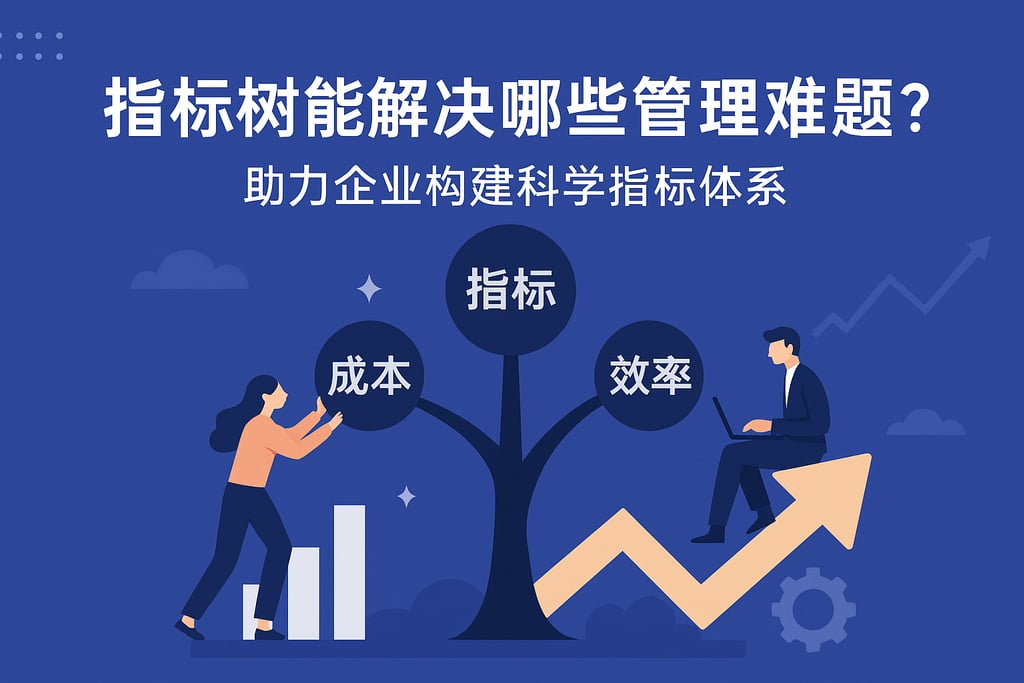 指标树能解决哪些管理难题？助力企业构建科学指标体系