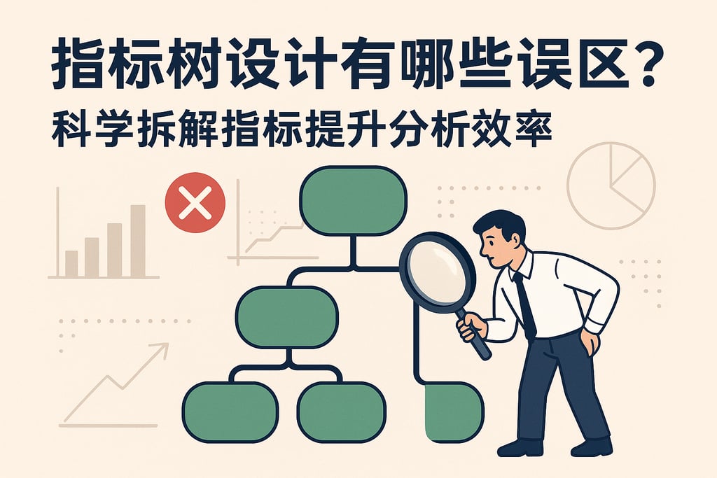 指标树设计有哪些误区？科学拆解指标提升分析效率