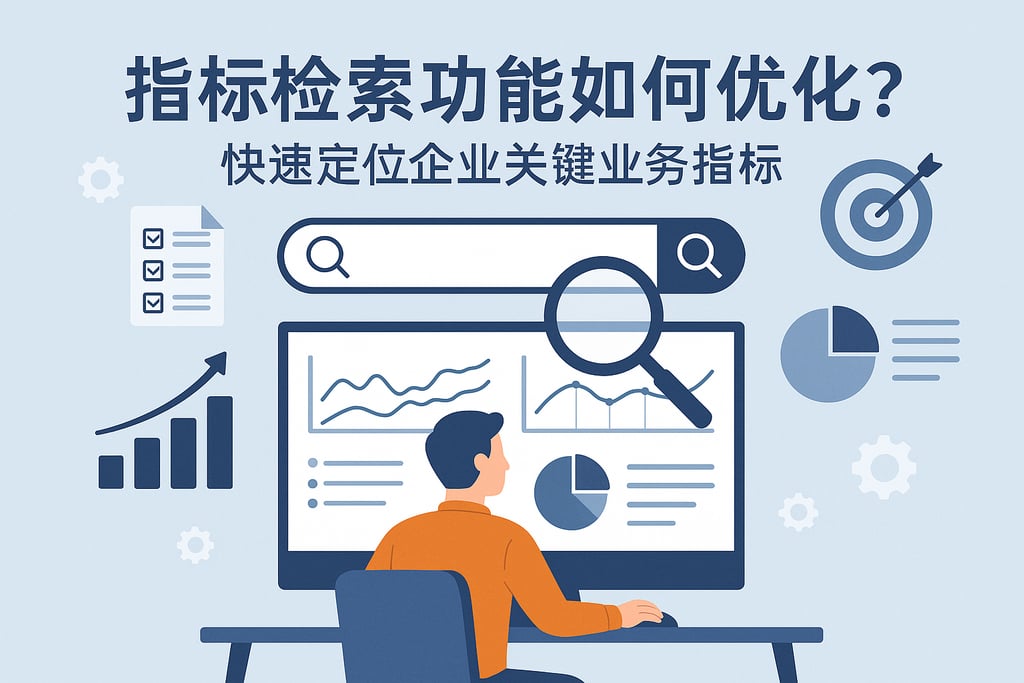 指标检索功能如何优化？快速定位企业关键业务指标