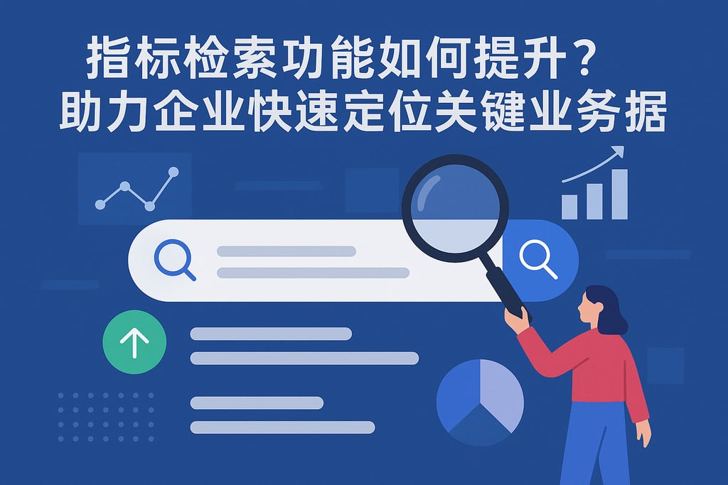 指标检索功能如何提升？助力企业快速定位关键业务数据