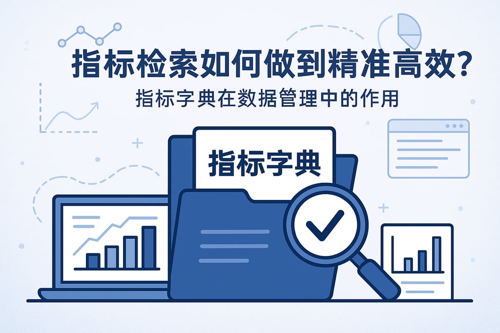 指标检索如何做到精准高效？指标字典在数据管理中的作用