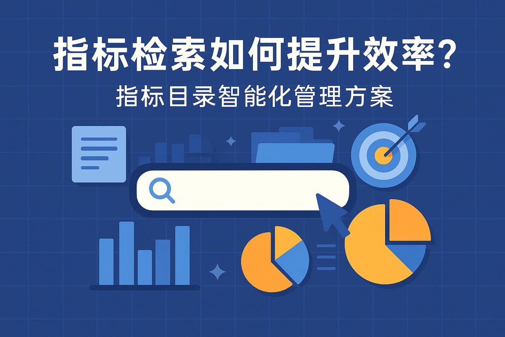 指标检索如何提升效率？指标目录智能化管理方案