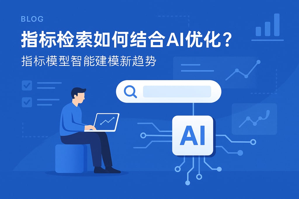 指标检索如何结合AI优化？指标模型智能建模新趋势
