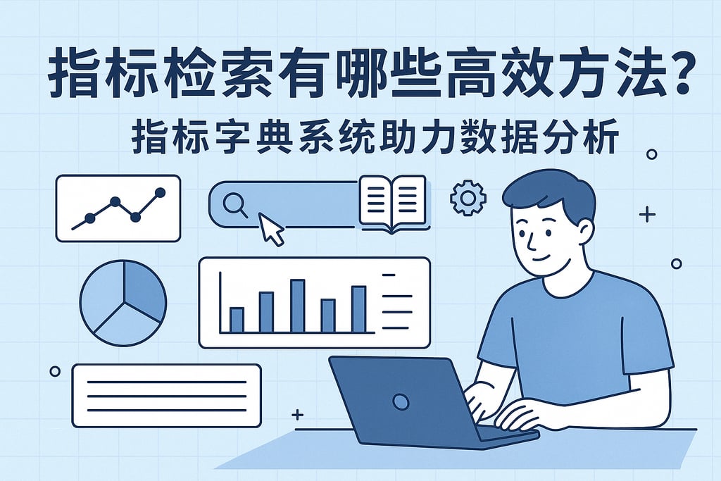 指标检索有哪些高效方法？指标字典系统助力数据分析
