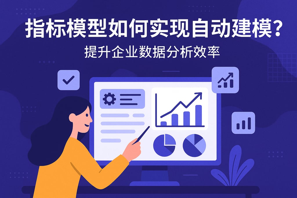 指标模型如何实现自动建模？提升企业数据分析效率