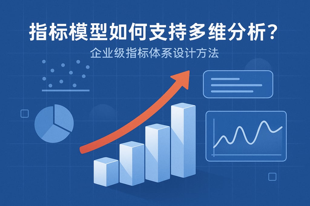 指标模型如何支持多维分析？企业级指标体系设计方法