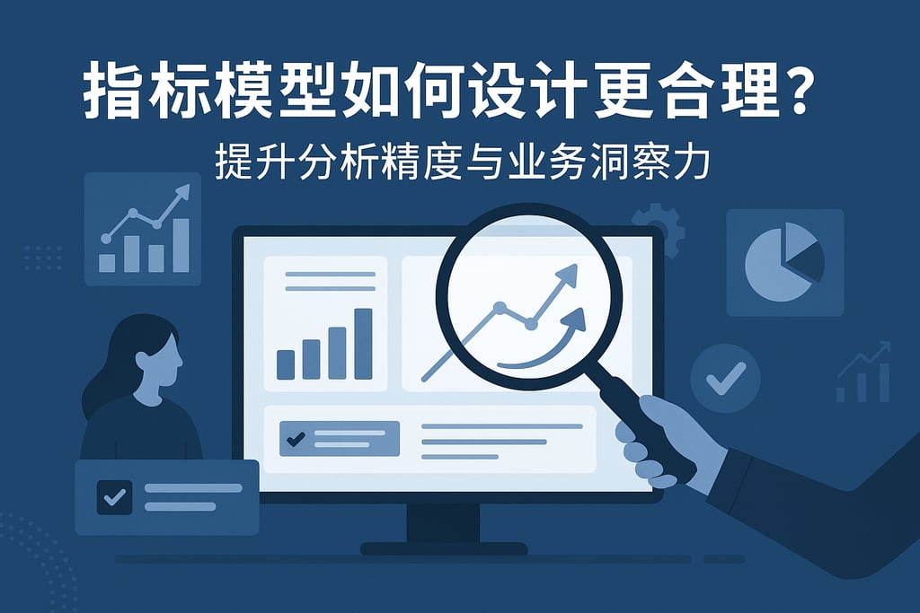 指标模型如何设计更合理？提升分析精度与业务洞察力