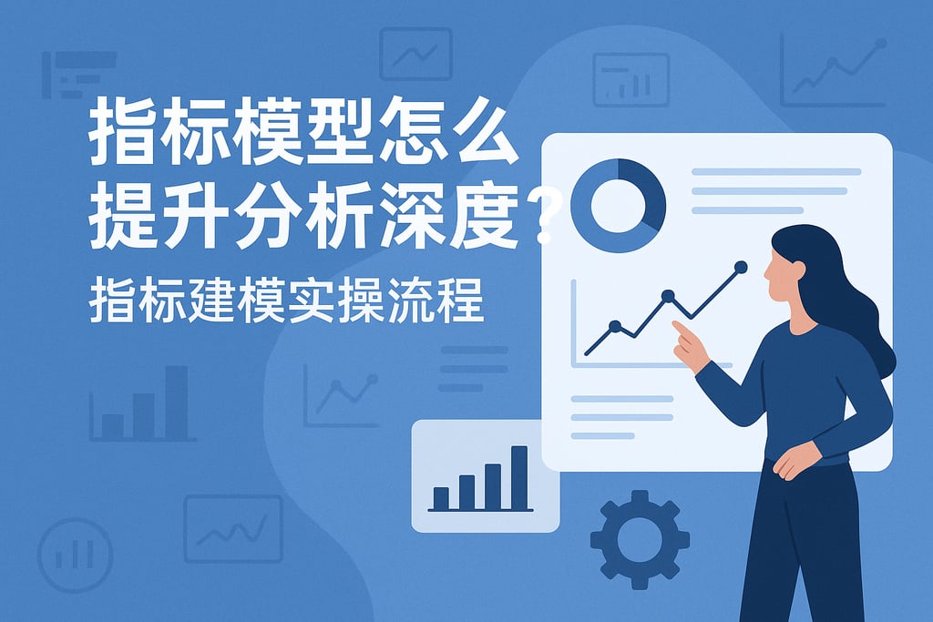 指标模型怎么提升分析深度？指标建模实操流程