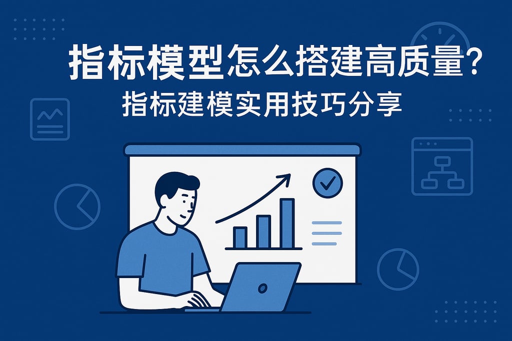 指标模型怎么搭建高质量？指标建模实用技巧分享