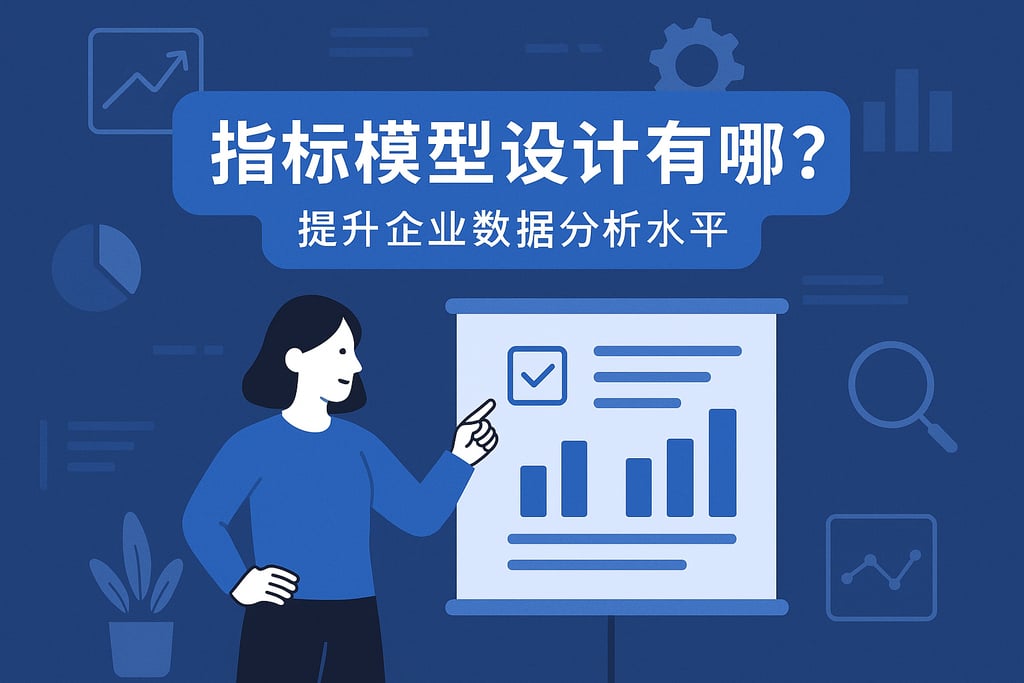 指标模型设计有哪些原则？提升企业数据分析水平