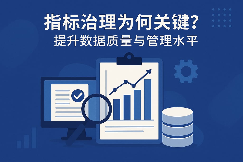 指标治理为何关键？提升数据质量与管理水平