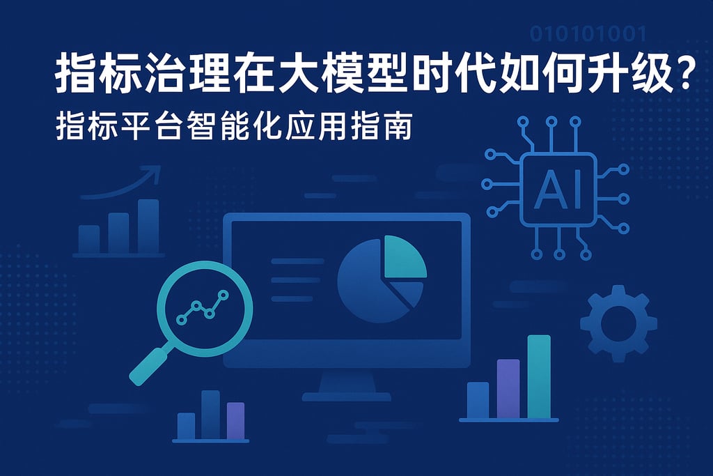 指标治理在大模型时代如何升级？指标平台智能化应用指南