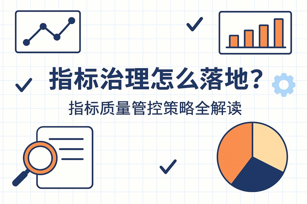 指标治理怎么落地？指标质量管控策略全解读